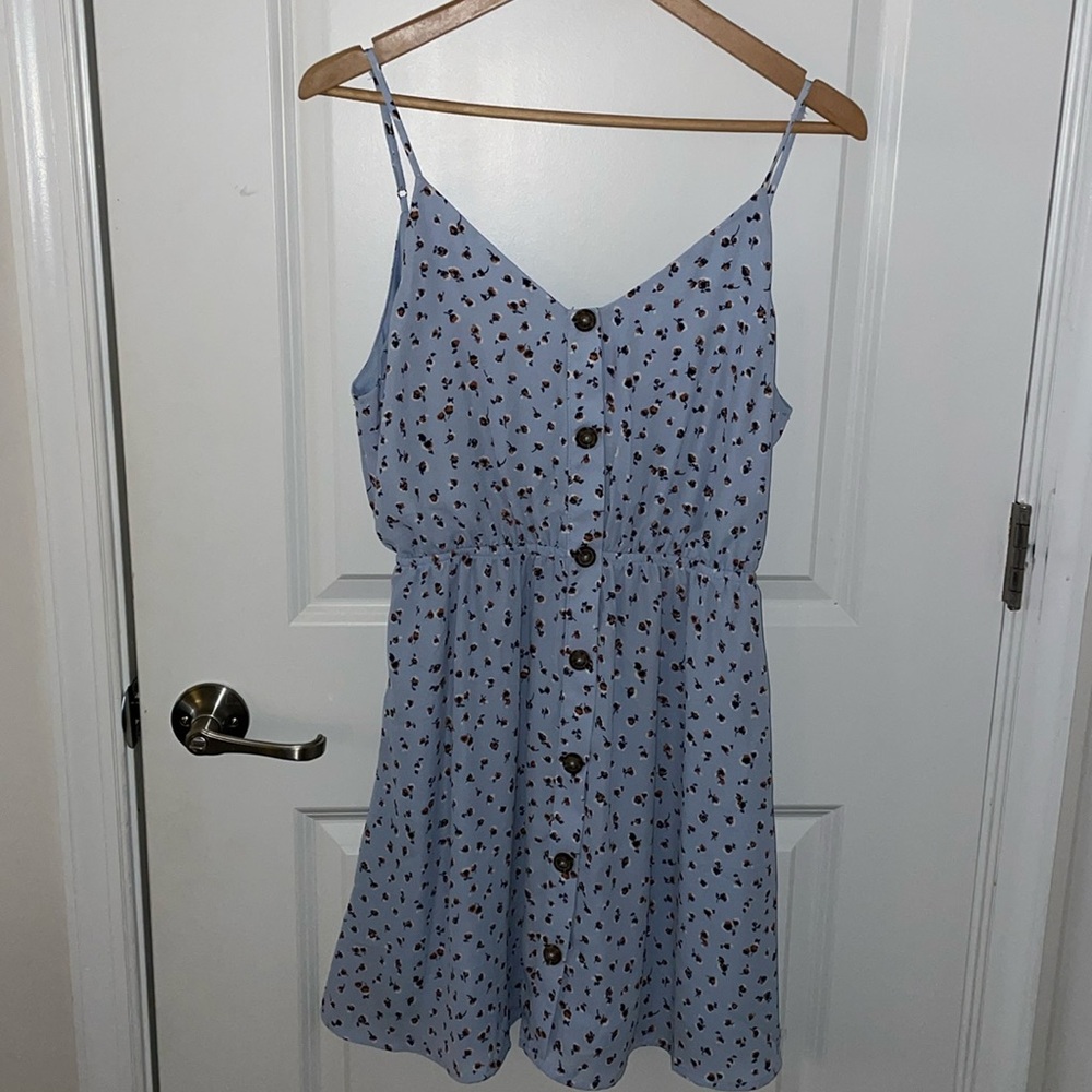 Flowered SUN DRESS